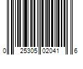 Barcode Image for UPC code 025305020416