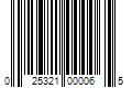 Barcode Image for UPC code 025321000065