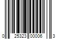 Barcode Image for UPC code 025323000063