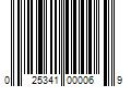 Barcode Image for UPC code 025341000069