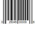 Barcode Image for UPC code 025345000096