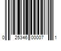 Barcode Image for UPC code 025346000071