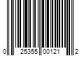 Barcode Image for UPC code 025355001212