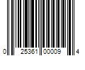 Barcode Image for UPC code 025361000094