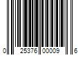 Barcode Image for UPC code 025376000096