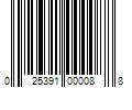 Barcode Image for UPC code 025391000088