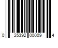 Barcode Image for UPC code 025392000094