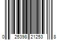 Barcode Image for UPC code 025398212538