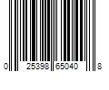 Barcode Image for UPC code 025398650408