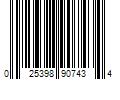 Barcode Image for UPC code 025398907434