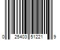 Barcode Image for UPC code 025403512219