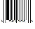 Barcode Image for UPC code 025413000089