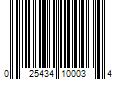 Barcode Image for UPC code 025434100034