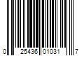 Barcode Image for UPC code 025436010317