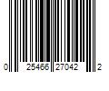 Barcode Image for UPC code 025466270422