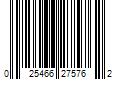 Barcode Image for UPC code 025466275762