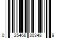 Barcode Image for UPC code 025466303489