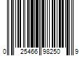 Barcode Image for UPC code 025466982509