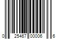 Barcode Image for UPC code 025467000066