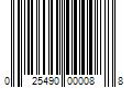 Barcode Image for UPC code 025490000088