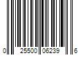 Barcode Image for UPC code 025500062396