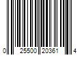 Barcode Image for UPC code 025500203614