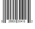 Barcode Image for UPC code 025500304182