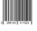 Barcode Image for UPC code 0255140411524