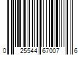 Barcode Image for UPC code 025544670076