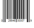 Barcode Image for UPC code 025546000079