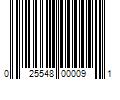 Barcode Image for UPC code 025548000091