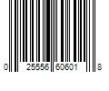 Barcode Image for UPC code 025556606018