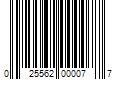 Barcode Image for UPC code 025562000077