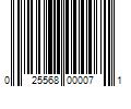 Barcode Image for UPC code 025568000071