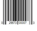 Barcode Image for UPC code 025573000073