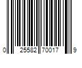 Barcode Image for UPC code 025582700179