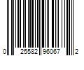 Barcode Image for UPC code 025582960672