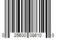 Barcode Image for UPC code 025600086100