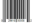 Barcode Image for UPC code 025618000082