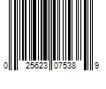 Barcode Image for UPC code 025623075389