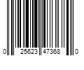 Barcode Image for UPC code 025623473680