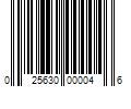 Barcode Image for UPC code 025630000046