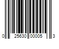 Barcode Image for UPC code 025630000053