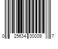 Barcode Image for UPC code 025634000097