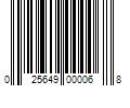 Barcode Image for UPC code 025649000068