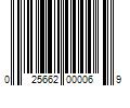 Barcode Image for UPC code 025662000069