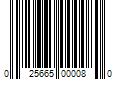 Barcode Image for UPC code 025665000080