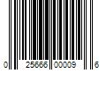 Barcode Image for UPC code 025666000096