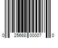 Barcode Image for UPC code 025668000070