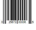 Barcode Image for UPC code 025673000065